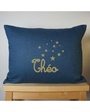 cadeau naissance garçon - coussin personnalisé