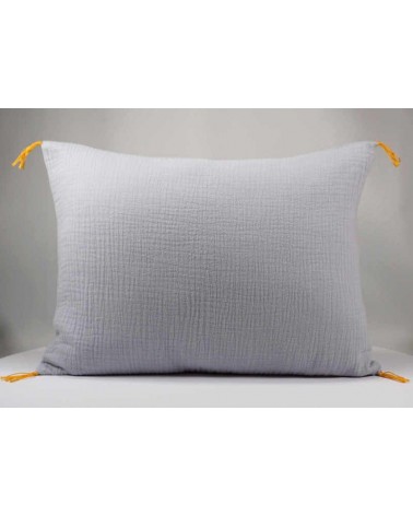 Coussin rectangulaire gaze de coton