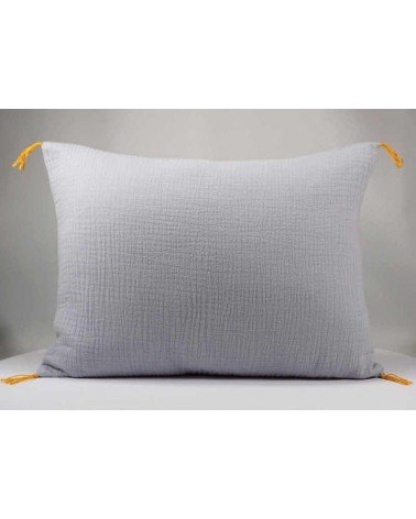 Coussin rectangulaire gaze de coton