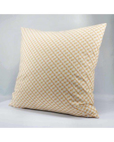 coussin décoratif motif géométrique moulins