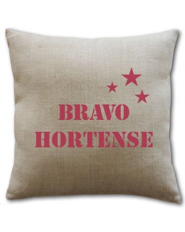 coussin personnalisé texte