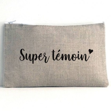 pochette témoin mariage