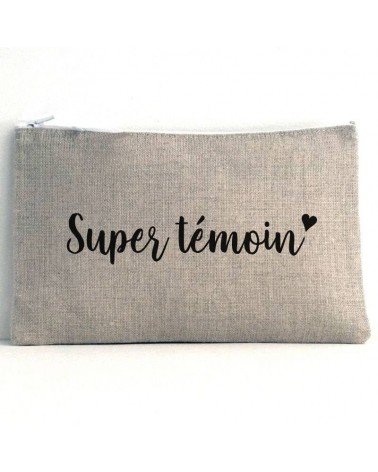 pochette témoin mariage