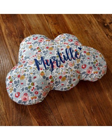 Coussin nuage Liberty Betsy personnalisé