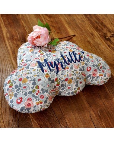 Coussin nuage Liberty Betsy personnalisé