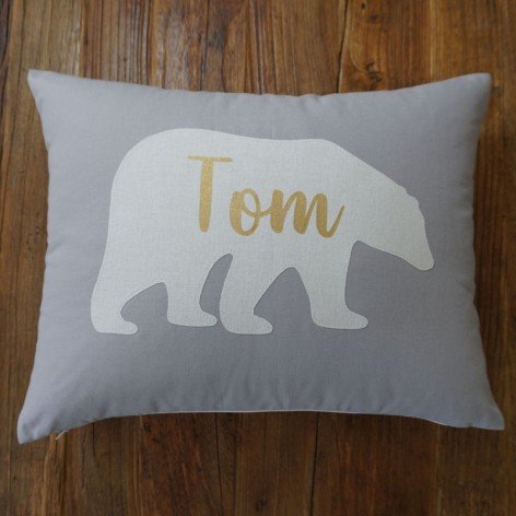coussin chambre enfant personnalisé prénom