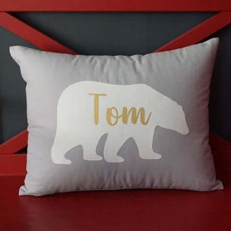 coussin chambre enfant personnalisé prénom