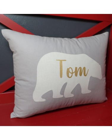 coussin chambre enfant personnalisé prénom