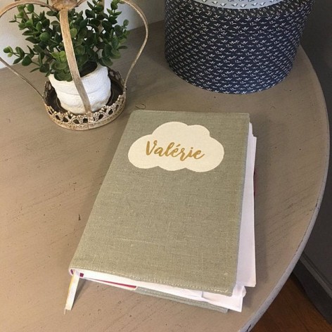 Protege Carnet De Sante Bebe Personnalise Avec Un Prenom Fille Ou Garcon