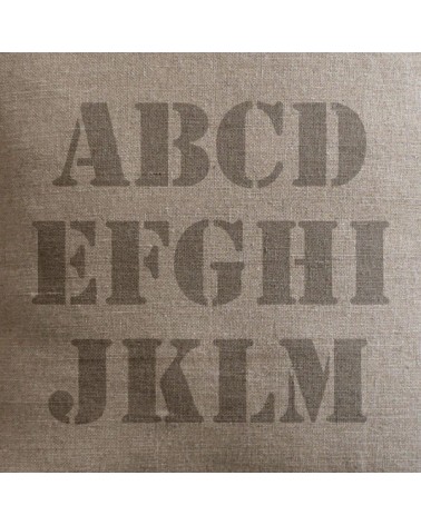 coussin personnalisé texte