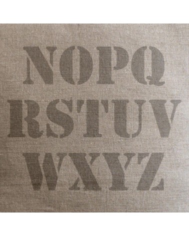 coussin personnalisé texte