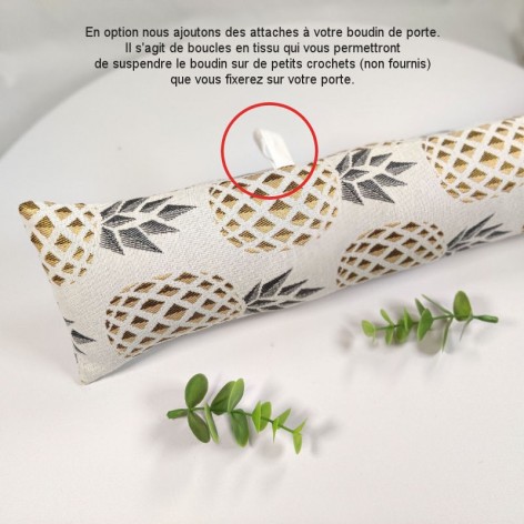 Attaches boudin de porte