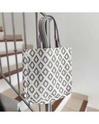 cabas jacquard