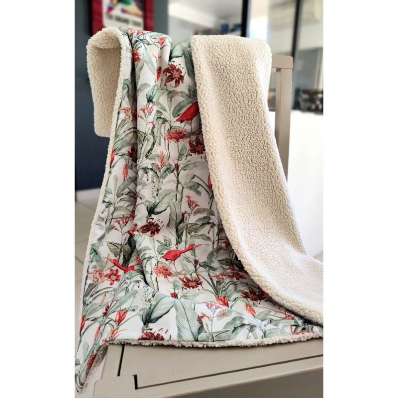 Couverture sieste maternelle