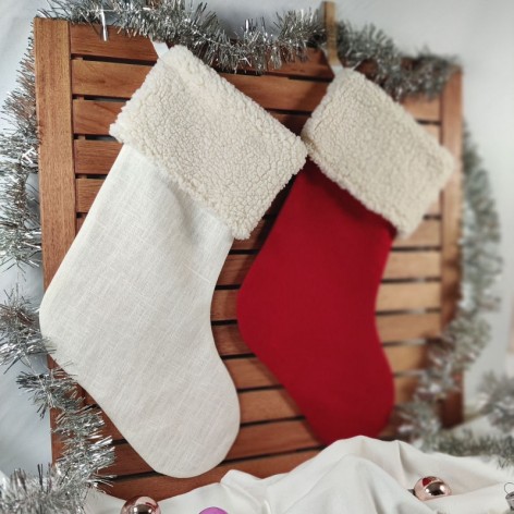 chaussette de noël personnalisable