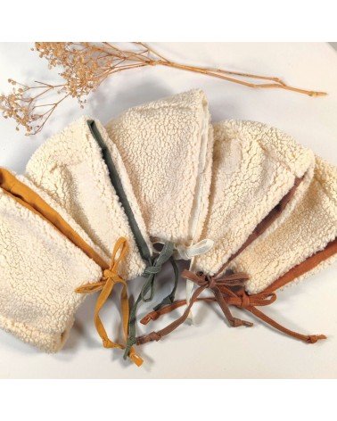 béguin réversible lin et sherpa