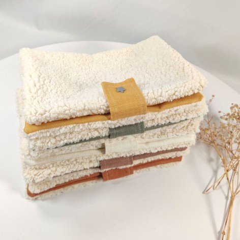 Protège carnet de santé sherpa et lin