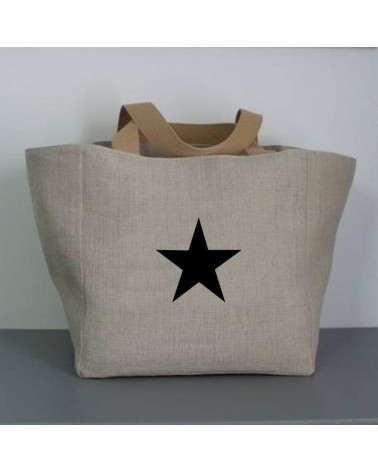 sac cabas lin etoile