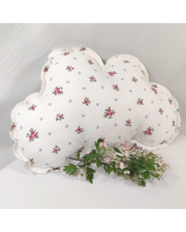 Coussin nuage pour lit cabane bébé enfant
