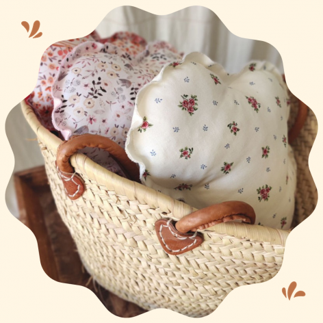 Coussin nuage pour lit cabane bébé enfant