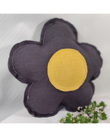 Coussin fleur pour lit cabane bébé enfant