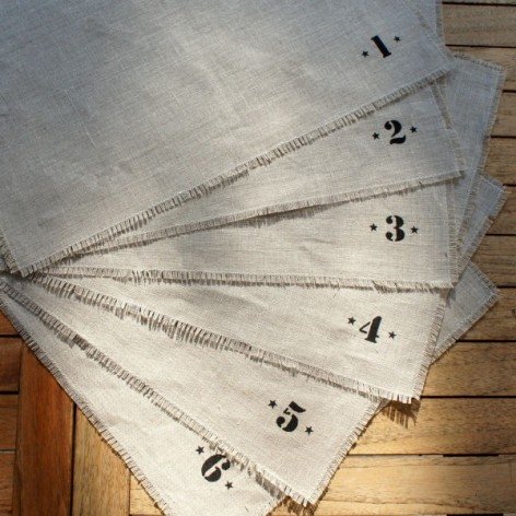 sets de table en lin