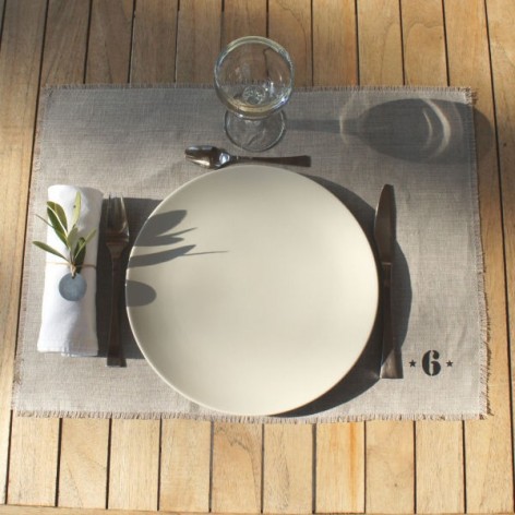 sets de table en lin