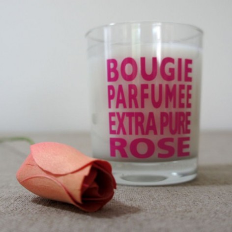 BOUGIE ROSE