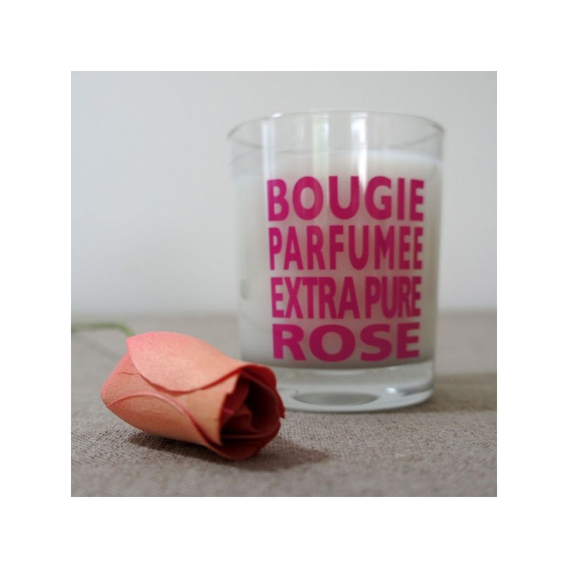 BOUGIE ROSE