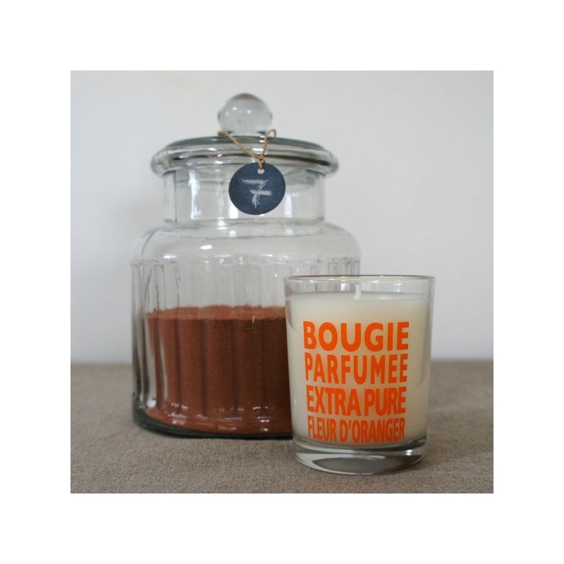 BOUGIE FLEUR D'ORANGER