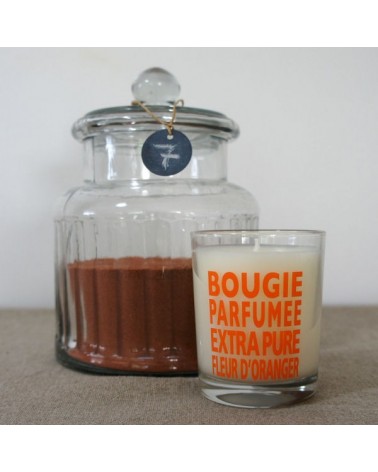BOUGIE FLEUR D'ORANGER