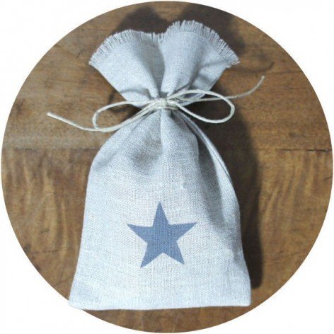 SACHET 3 SAVONS - ETOILE GRISE