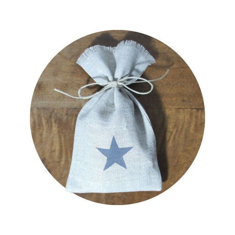 SACHET 3 SAVONS - ETOILE GRISE