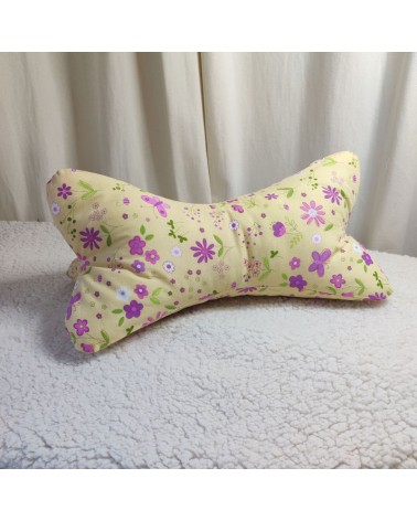 Coussin os de lecture fleuri