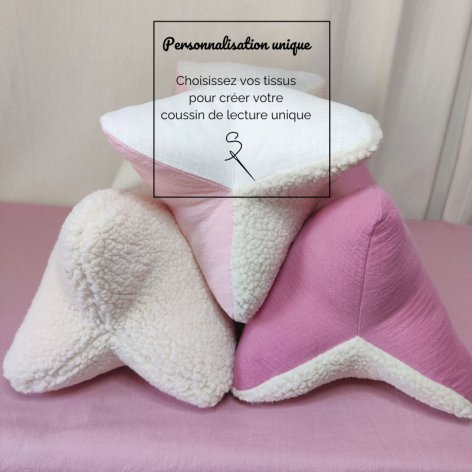 coussin os de lecture personnalisable