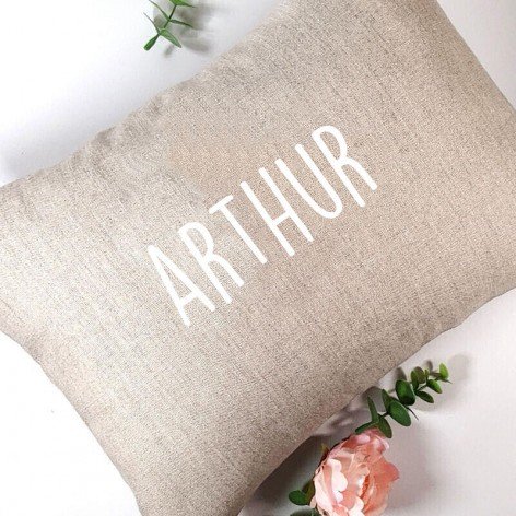 coussin personnalisé prénom enfant