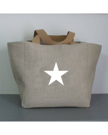 sac cabas lin etoile
